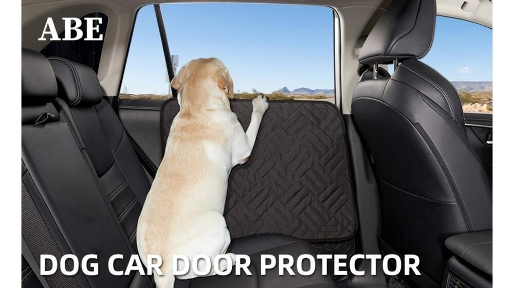 2PCS Car Door Protector for Dogs Scratching Vehicle Door Waterproof Black New!